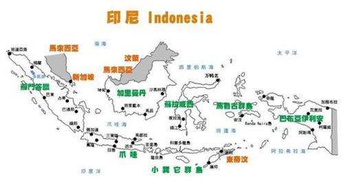 中国人口分布_印度尼西亚人口分布