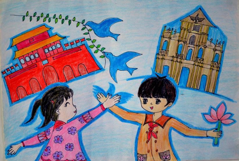 新疆儿童绘画作品